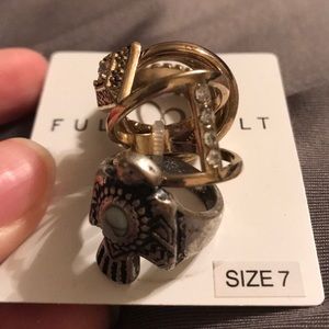 Full tilt size 7 rings